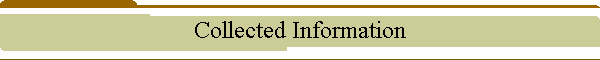 Collected Information